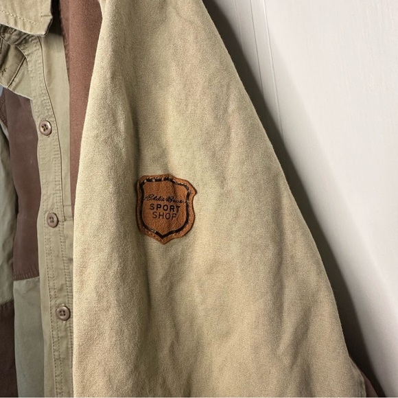 Eddie Bauer cotton vented hunting shirt large - Picture 3 of 11